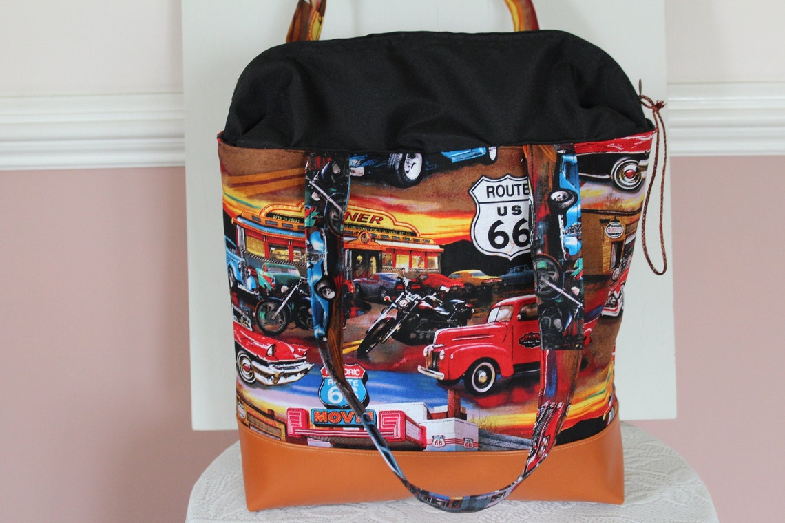 Route 66 Tote Bag Etsy