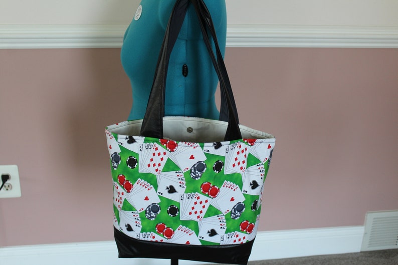 Poker Tote bag