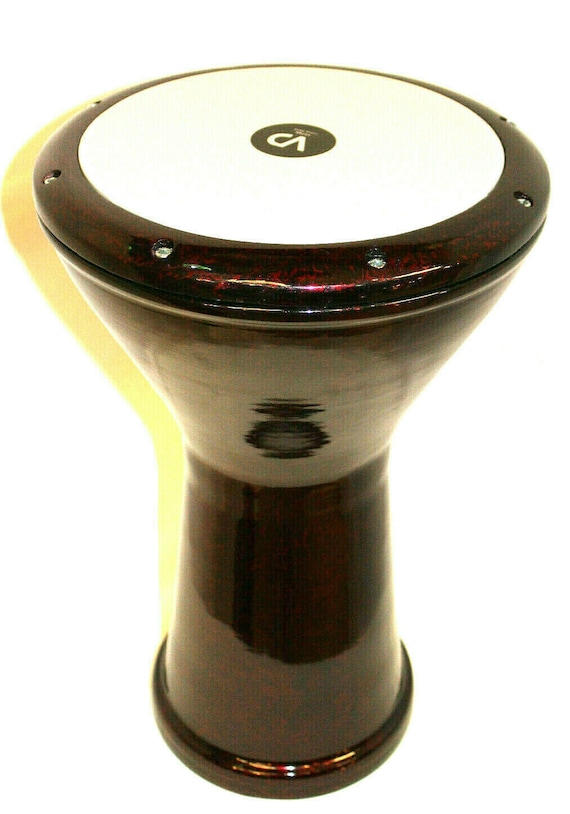 Large Doumbek Drum Red