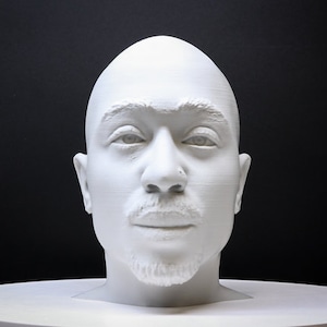 Tupac Headphone Stand | Tupac Paintable Bust