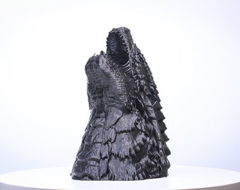 Supporto per cuffie Godzilla / Busto verniciabile Godzilla