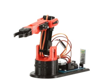 LittleArm 2C: 3D Printed Arduino Robot Arm Kit