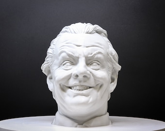 Jack Nicholson Headphone Stand | Jack Nicholson Paintable Bust