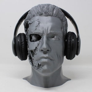 T-800 Schwarzenegger Headphone Stand