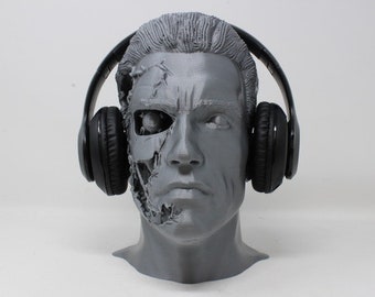 T-800 Schwarzenegger Headphone Stand