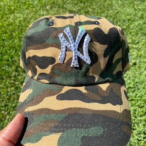 Yankees Camo Bling Hat
