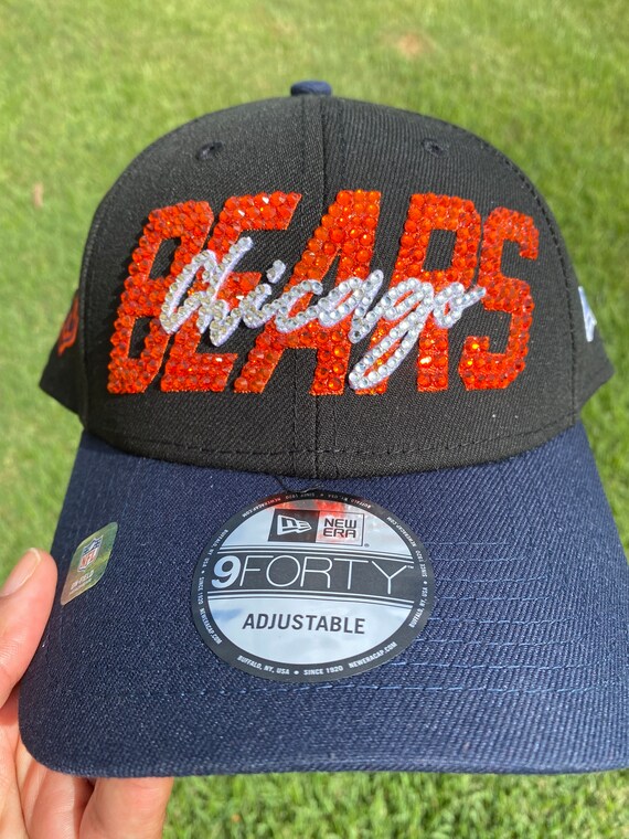 Authentic New Era Chicago Bears Bling Hat Etsy