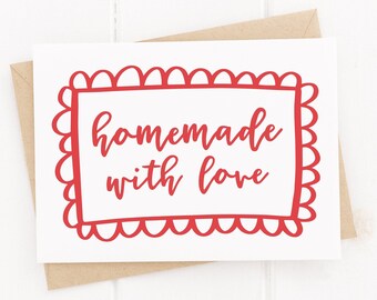 Printable Cookie Tags | Cookie Tags for Teachers | Homemade With Love Tag | Handmade Items Tags | Home Baked Goods | Instant Download PDF