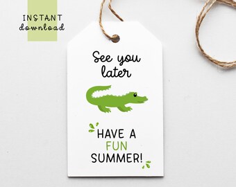 See You Later Alligator Printable Etsy See You Later Alligator Printable Etsy