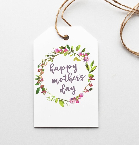 Mother s Day Gift Tags Printable Mother s Day Tags Happy Mothers