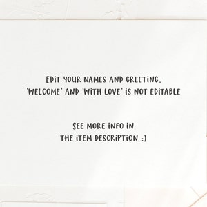 Welcome Tags Printable Gift Tags Wedding Favor Tags Party Favors Gift Tags Wedding Instant Download Minimalist Wedding Tag PDF image 3