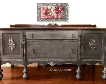 Sold Knechtel Solid Wood Mahogany Double Bow Front Dresser Etsy