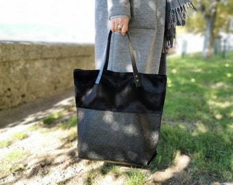 Sac Cabas STEEL Black