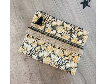 Pochette Suzy en coton fleuri