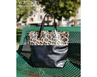 Sac Cabas STEEL Leo Black