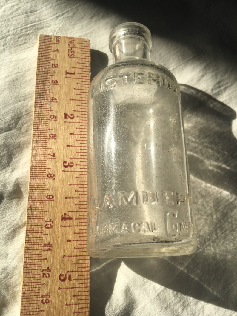 Vintage Listerine Bottles Etsy
