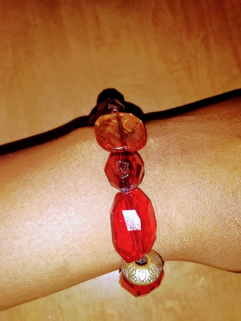 Red necklace set