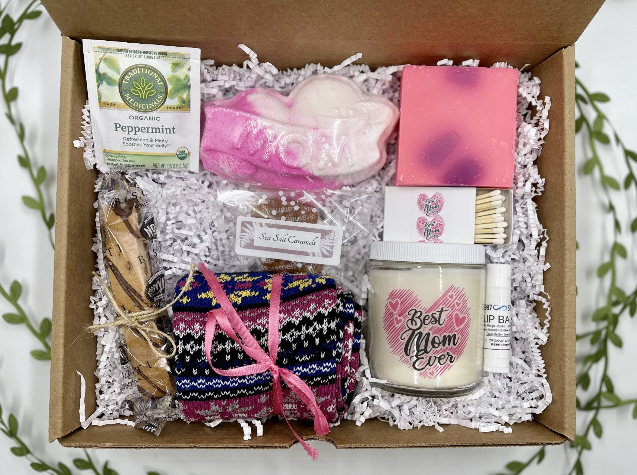 Happy Birthday Gift Basket for Women  Beautiful Gift Box for Mom – Happy  Hygge Gifts