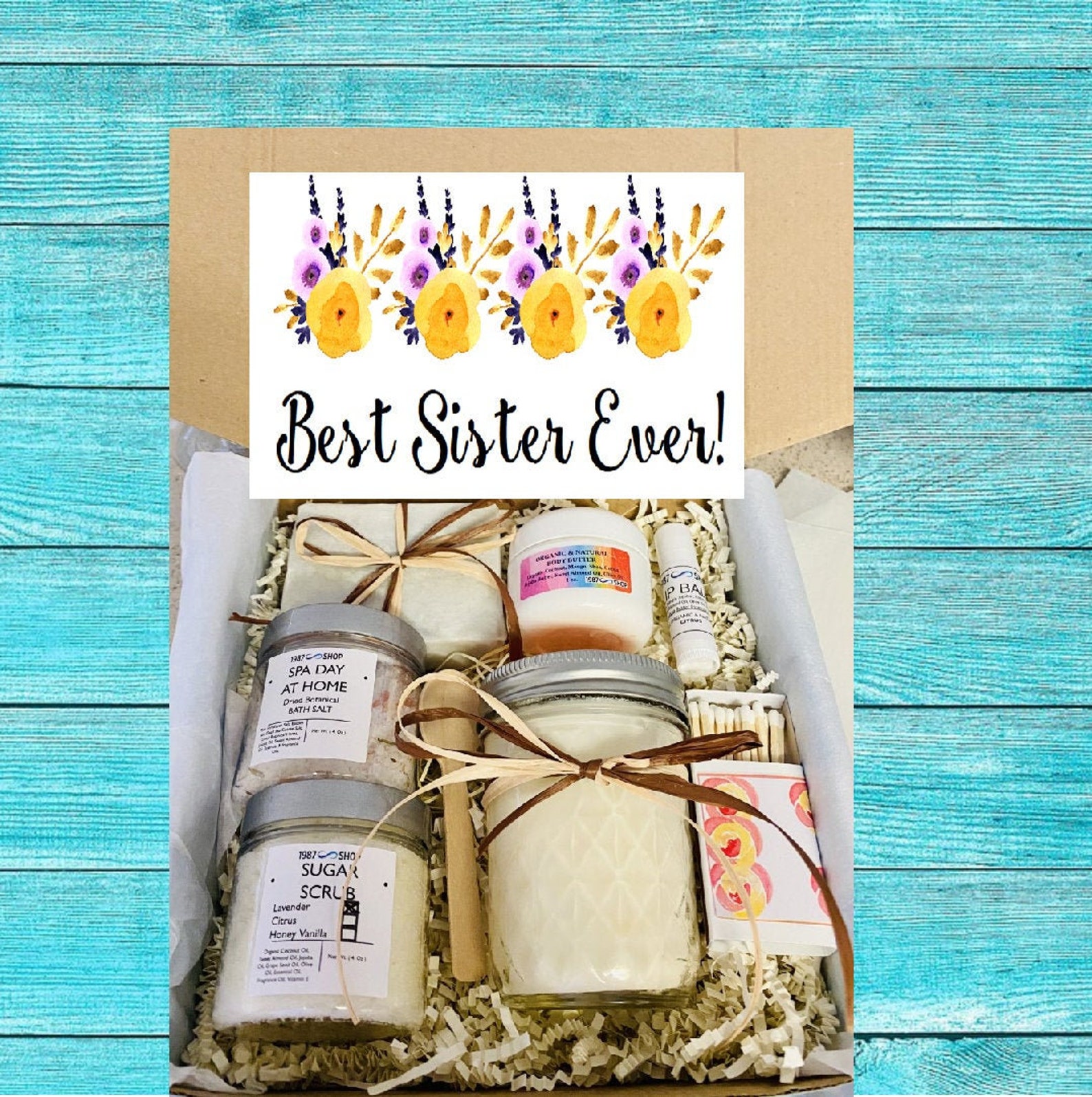 Best Sister Ever Gift Gift for Sister Birthday Gift for Etsy