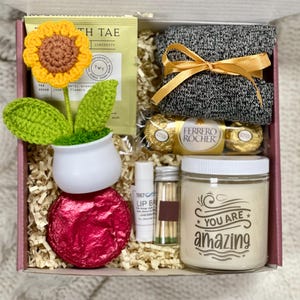 You Are Amazing Spa Gift Box | Spa Gift Box For Woman | Thank You Gift Box | Cheer Up Gift | Fell Better Gift | Surgery Gift | Recovery Gift