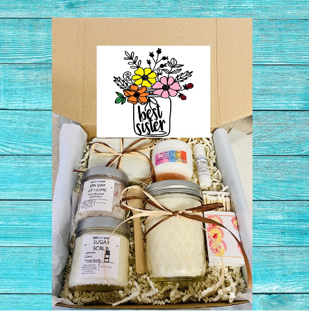 Best Sister Gift Box Gift for Sister Birthday Gift for Etsy