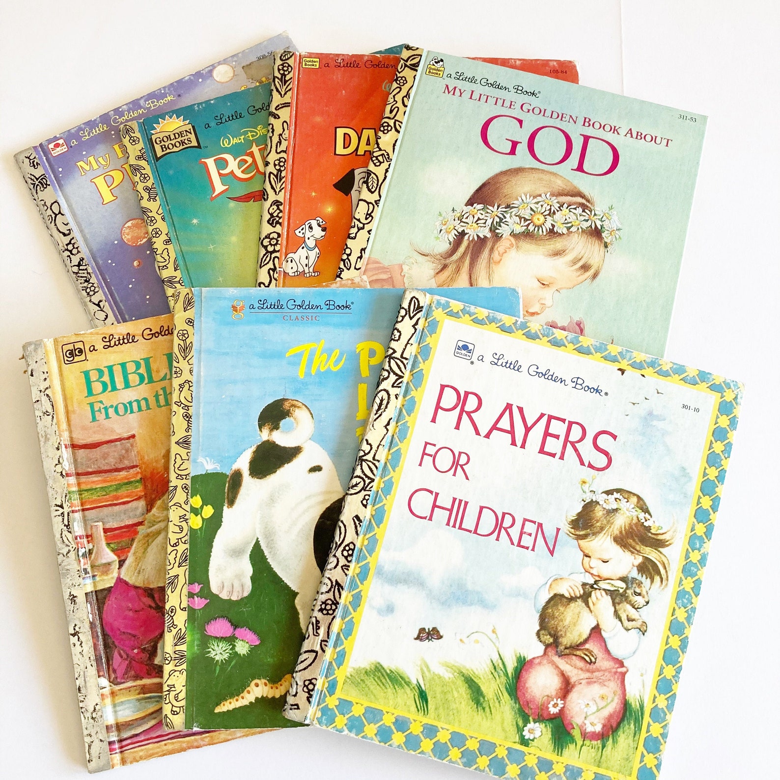 Little Golden Books 7 Titles to Choose From Etsy