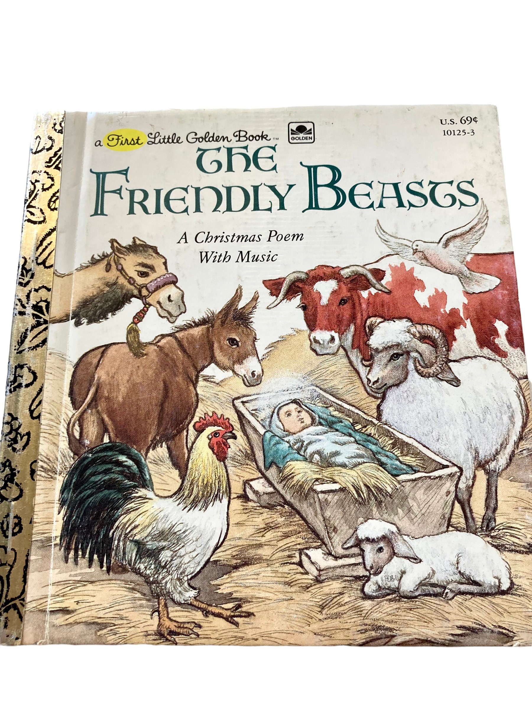 Little Golden Books, Small Size, 2 Titles, for Junk Journals