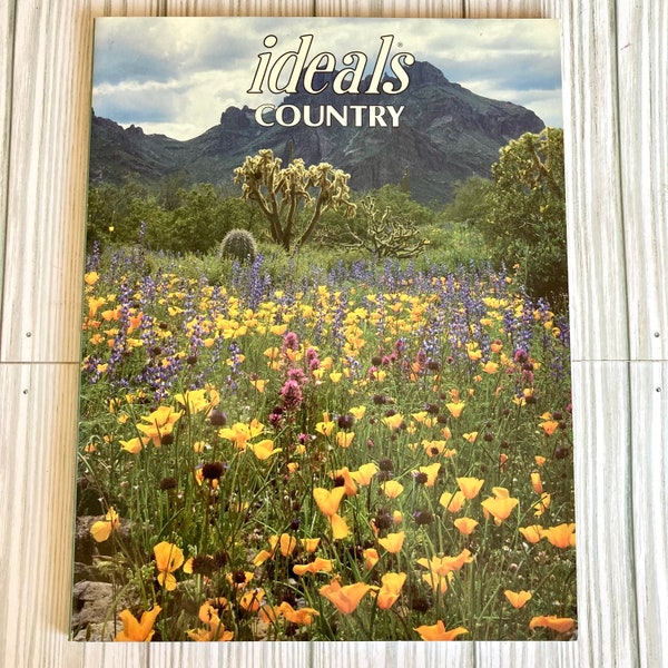 Ideals Country, June 1995, Vintage, Junk Journal Supplies, Ideals Publication, Collage, Ephemera Making