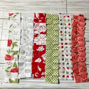 &quot;Handgemachte &quot;&quot;Beautiful Day&quot;&quot; Rüschen für Junk Journals, 6er Set&quot;