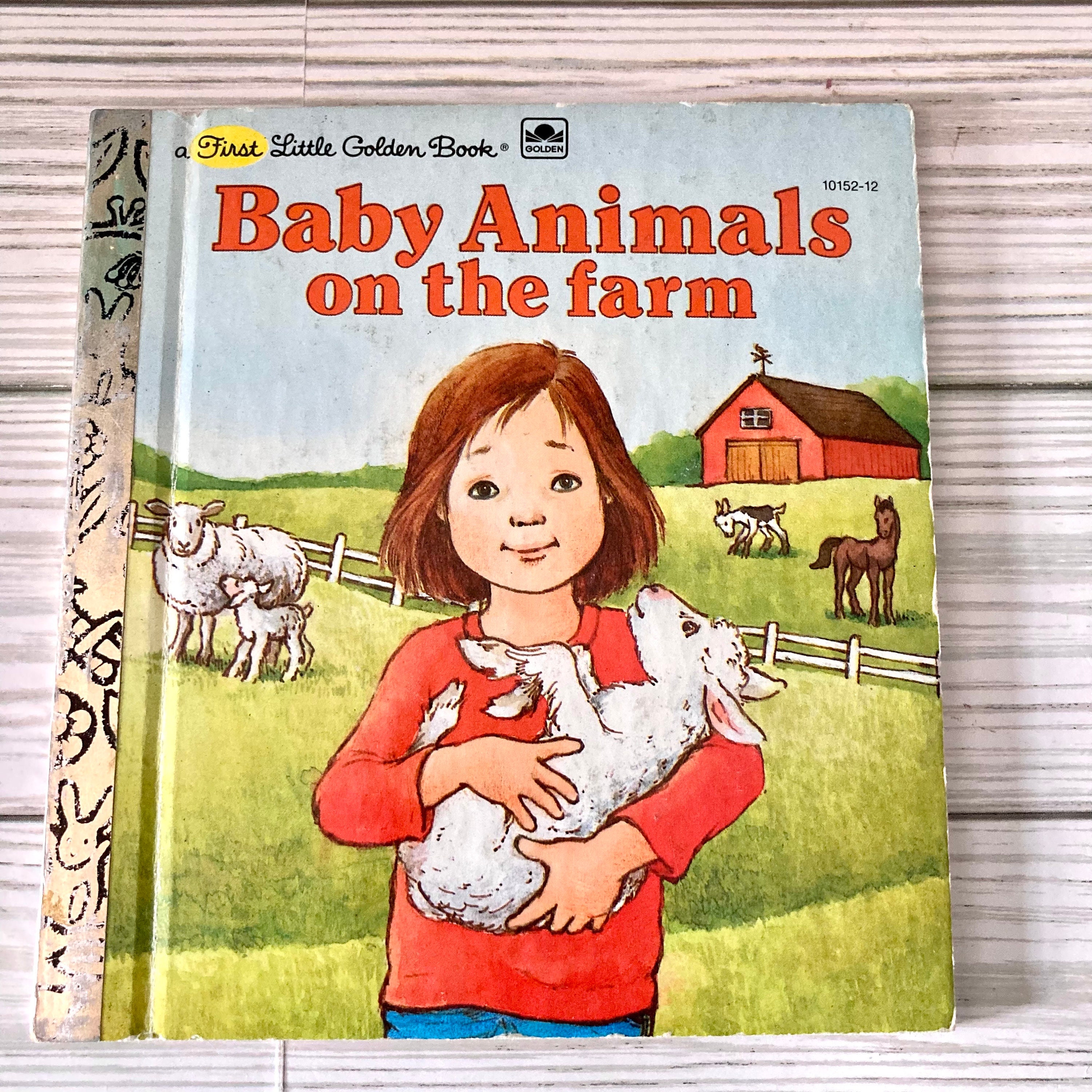 Little Golden Books, Small Size, 2 Titles, for Junk Journals