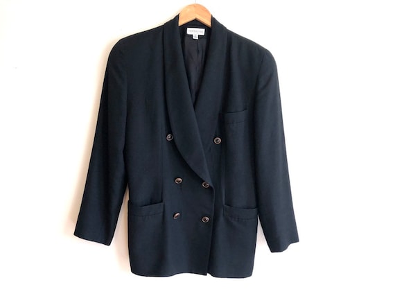 S/M | vintage 80s 90s Henri Bendel blazer vintage