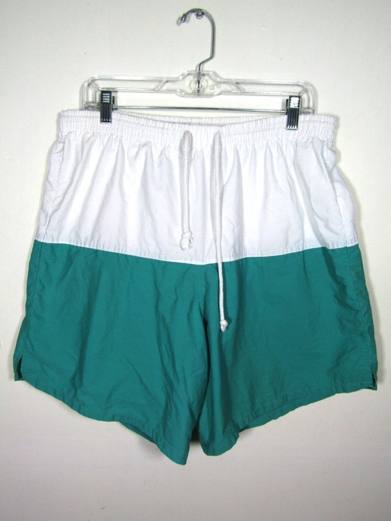 80's swim trunks