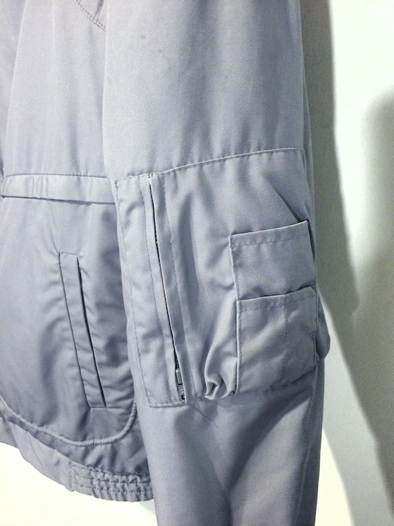 44/XL | gris de vintage des léger années 70 hommes UTEX matelassé bombardier léger des isolé veste manteau 69859d 44/XL | gris de vintage des léger années 70 hommes UTEX matelassé bombardier léger des isolé veste manteau 69859d