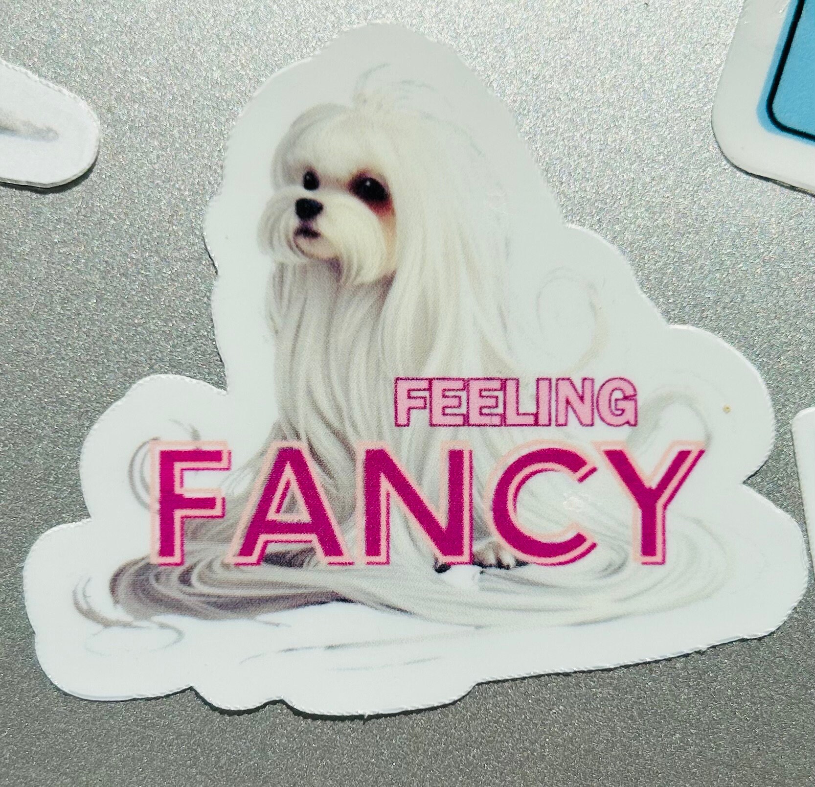 HAVANESE THEMED STICKERS I Pack of 12 Waterproof Vinyl Havanese Dog