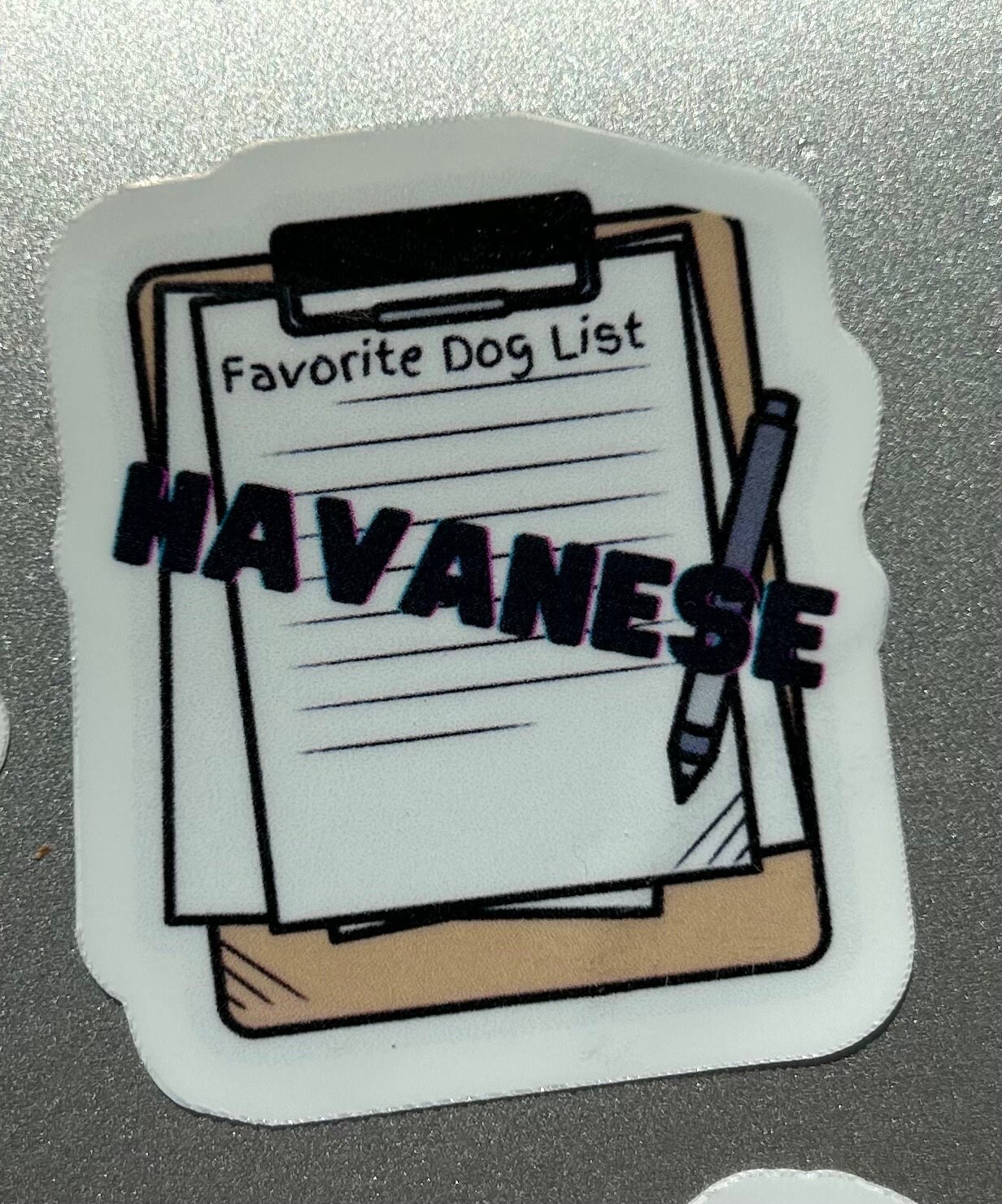 HAVANESE THEMED STICKERS I Pack of 12 Waterproof Vinyl Havanese Dog