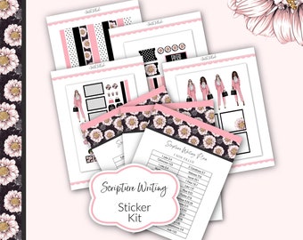 Scripture Writing  Kit | Faith | Bible Journaling Stickers