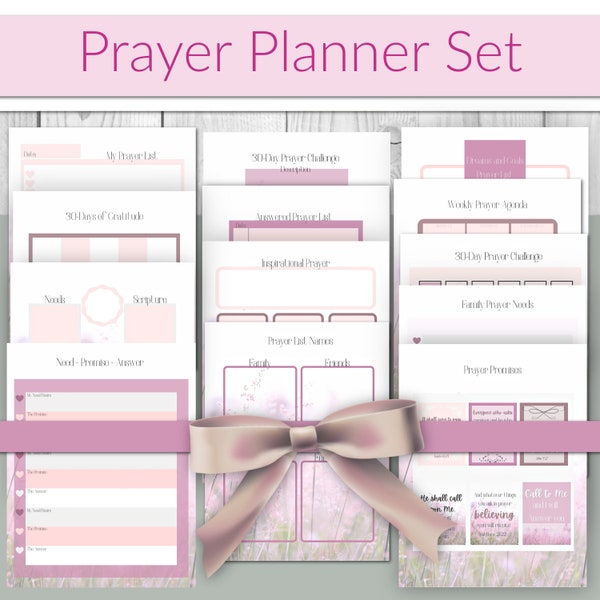 Prayer Journal Printable - Etsy