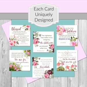 Gebetskarten| Tägliche Affirmationskarten | Gebetsversprechen Karten | Schriftversprechen | Geschenk für Mama/Oma
