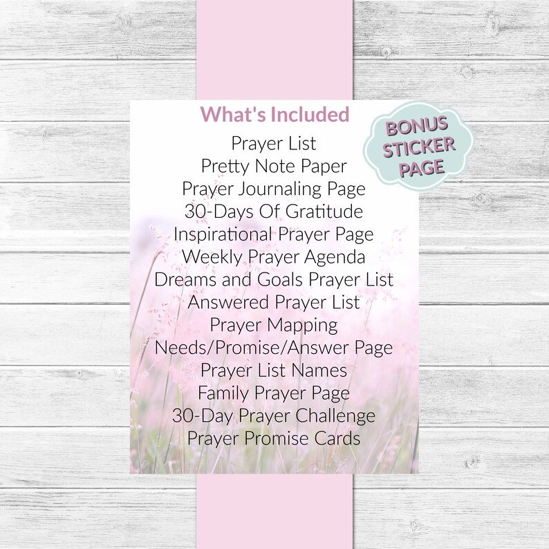 War Binder Printable Prayer Journal Prayer Planner A4 - Etsy