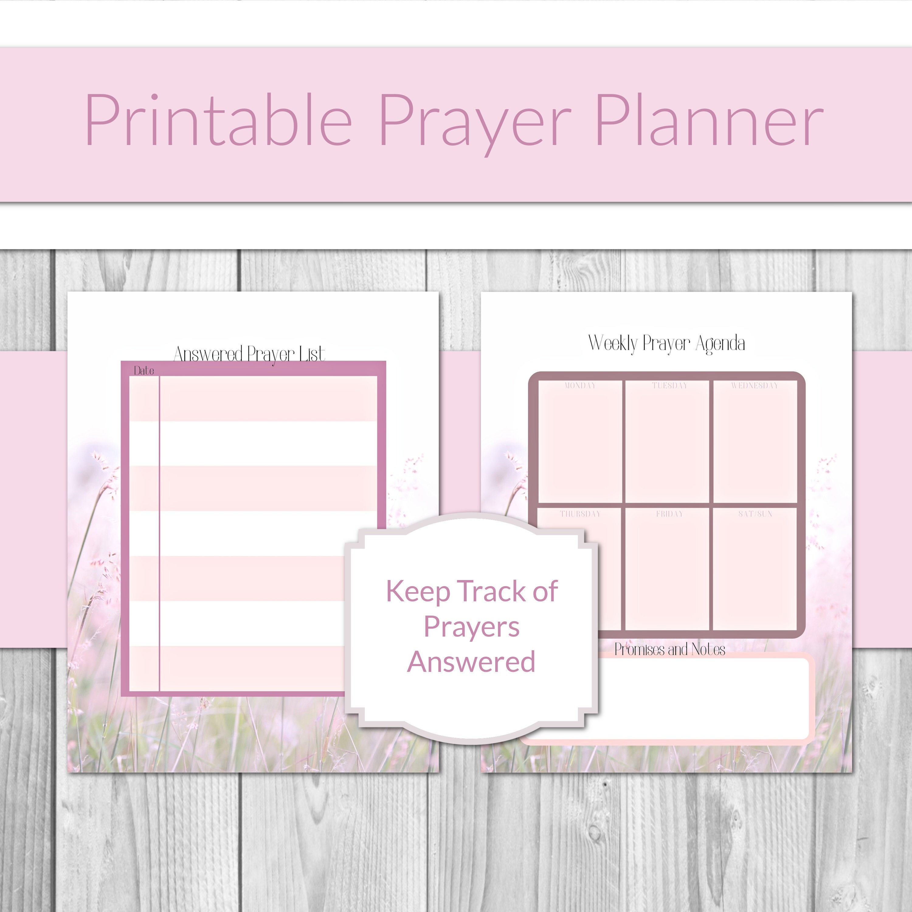 War Binder Printable Prayer Journal Prayer Planner A4 - Etsy
