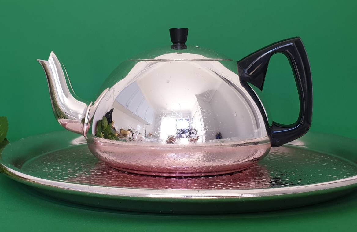 Vintage Glama Ware Australia Pink Anodised Tea Set Teapot Etsy Australia