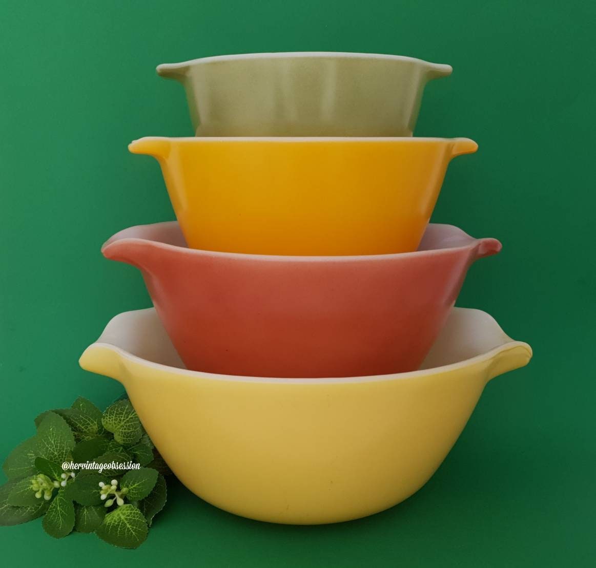 Batter Up! 6-Piece Mixing Bowl Set with Lids, Italian Spritz