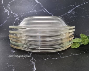 Vintage Agee (Australian) Pyrex Glass Replacement Lid to Fit CR #112 1.5 Pint Round Casserole