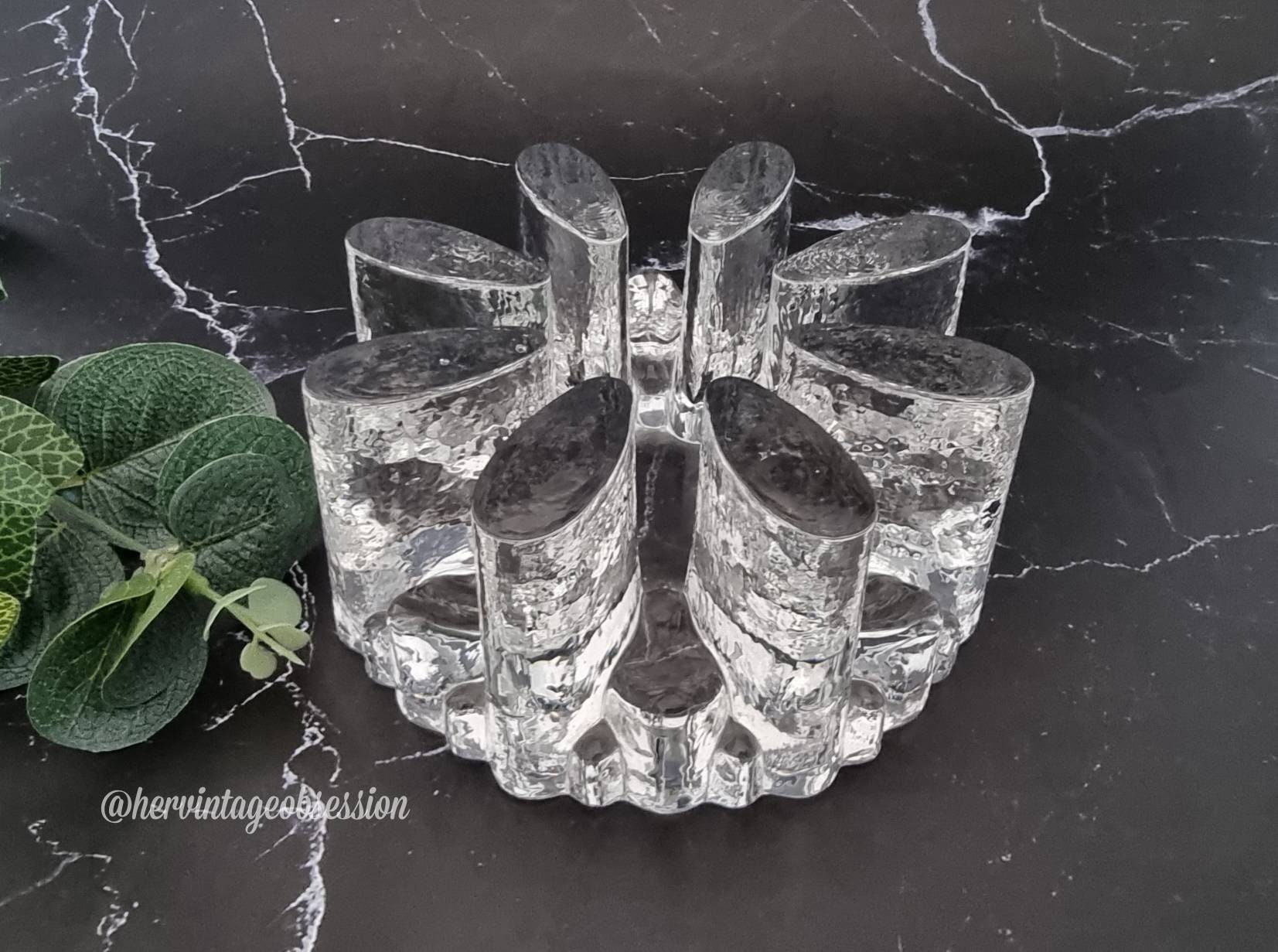 Vintage Bel Mondo Germany George Schutte Art Glass Crystal picture