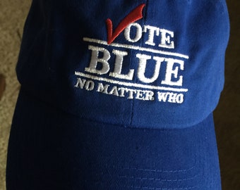 VOTE BLUE HAT