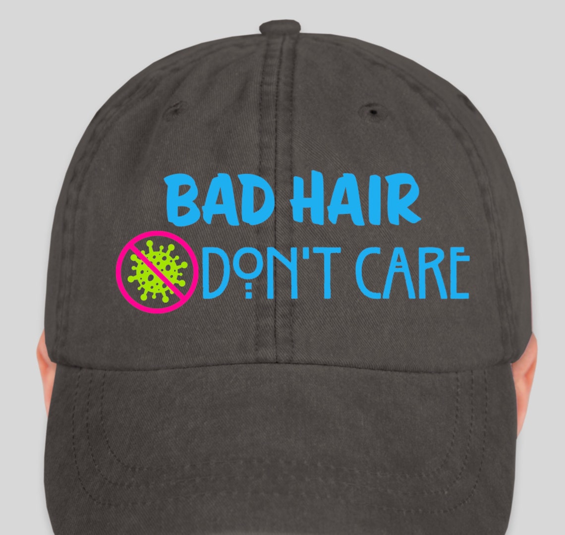BAD HAIR DONT Care Hats Etsy