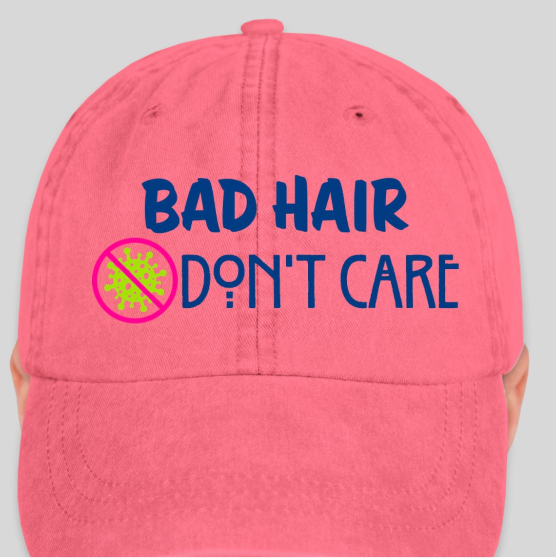 BAD HAIR DONT Care Hats Etsy