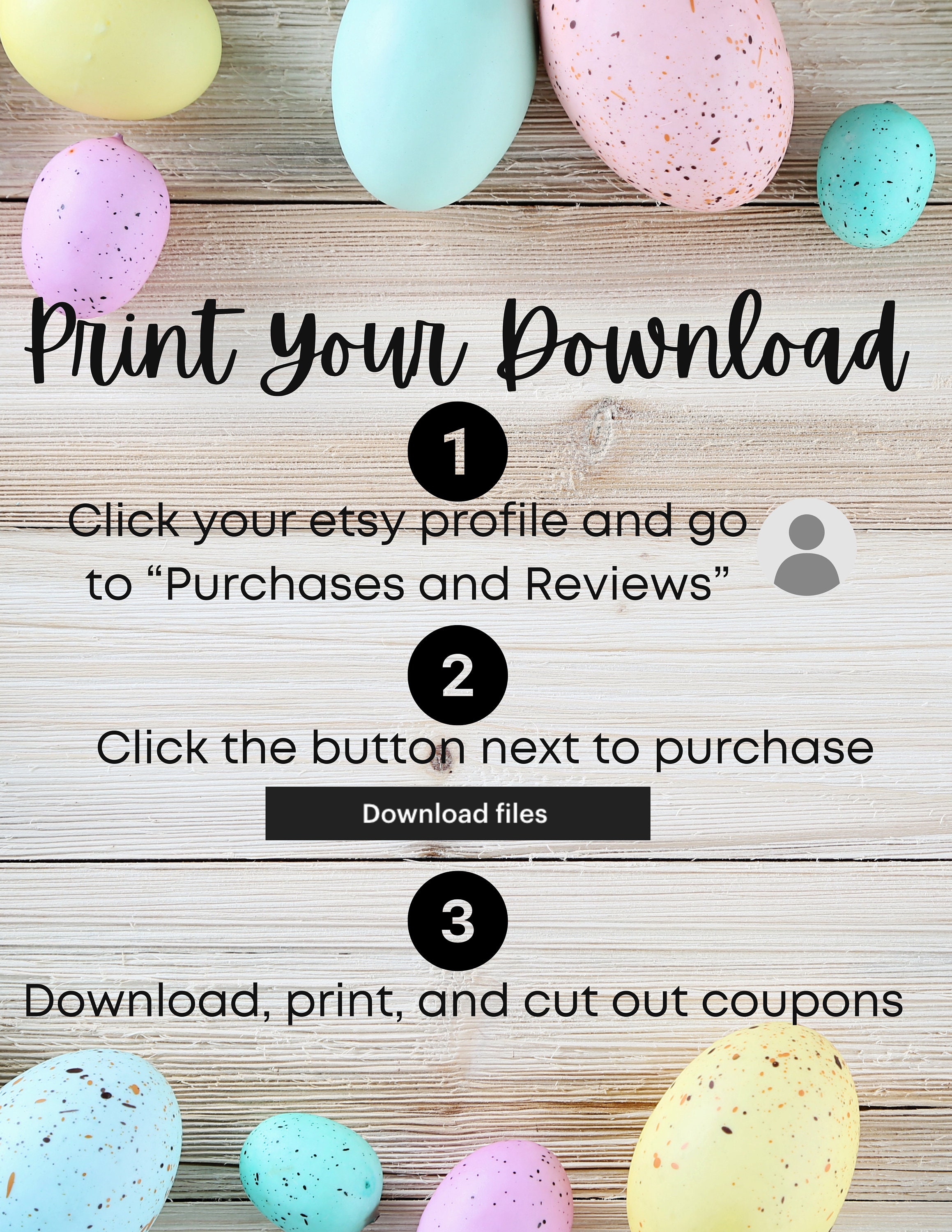 Printable Easter Egg Coupons Easter Egg Filler Instant Download Etsy Printable Easter Egg Coupons Easter Egg Filler Instant Download Etsy