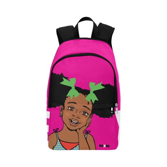 Afro puff backpack Clearance