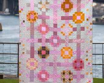 Summer garden quilt pattern